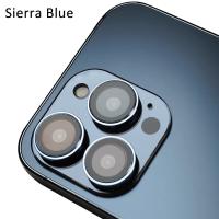 Protector De Lente De Cámara Para iPhone 15 14 11 12 13 pro Max plus Mini Vidrio Templado HD Protector De Lente Metálico - details 4