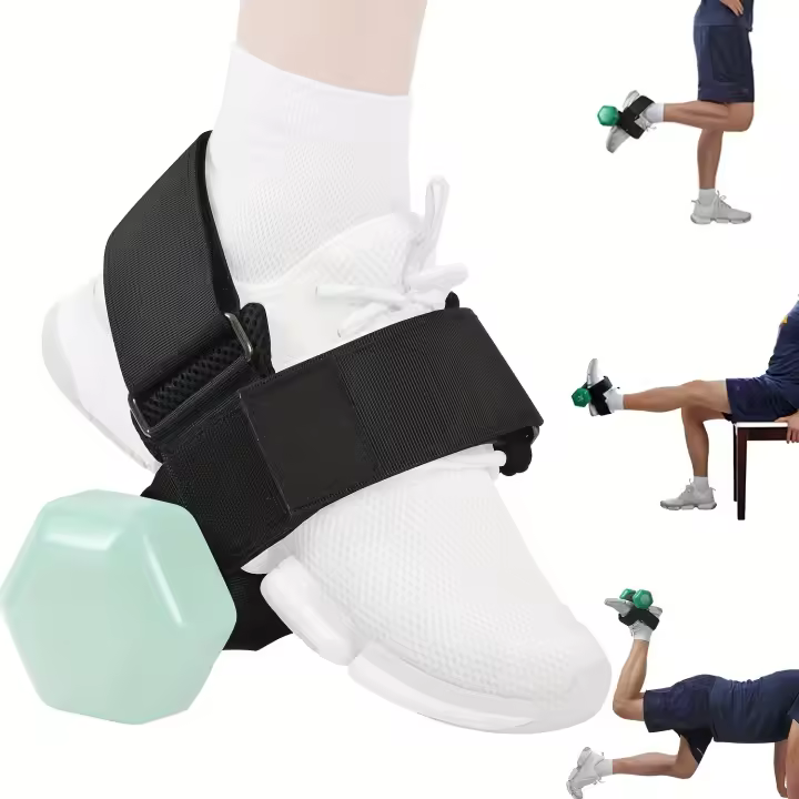 Adaptador De Pesas Para Pies Dumbbell Entrenador De Tibial Ajustable Pesas Para Tobillo Ejercicios De Piernas En Casa Equipo De Gimnasio Para Piernas Y Caderas - 1