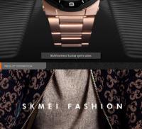 Reloj De Pulsera Deportivo De Moda Para Hombre SKMEI 1370 Lujo Acero Inoxidable Resistente Al Agua Cronógrafo Dual Pantalla LED Y Analógica - details 1