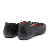 Zapatos casual mujer CABRERA 732/23 FRANCESITA IGUANA NEGRO 30057 23I - details 1