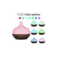 Humidificador ultrasónico colorido de Grano de Madera para el hogar, oficina, dormitorio, aceite esencial, difusor de aroma de Madera, difusor de cepolla Grande, Grano de Madera más - details 2