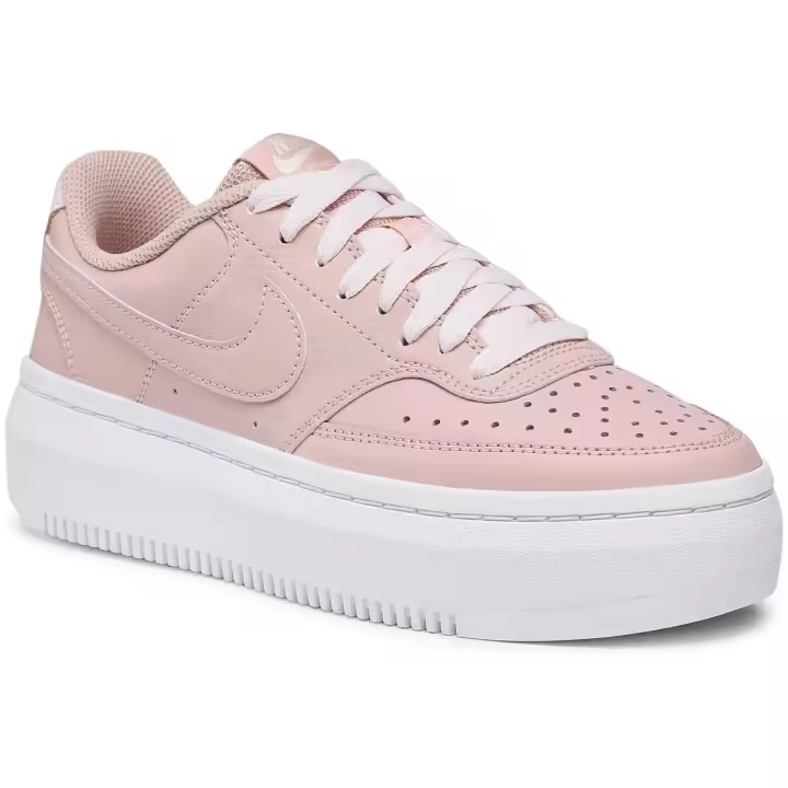 Zapatillas Nike Court Vison Alta para mujer en color rosa - 1