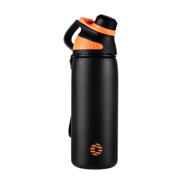 Termo Doble Válvula Con Tapa Magnética Para Deporte Al Aire Libre Botella De Agua Termo Acero Inoxidable a Prueba De Fugas Capacidad Grande - 1