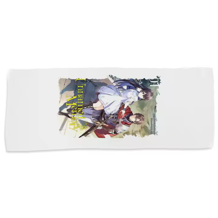 MERCHANDMANIA TOALLA MEDIANA GIMNASIO ABSORBENTE Unnamed Memory isekai magia heroe serie anime suave con bolsita - 1