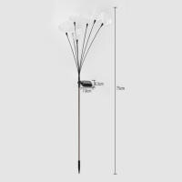 Luz De Jirafa Solar LED Para Exterior Decorativa Con 7 Cabezas Calor Para Jardín Paisaje Estelar Incluye Cable De Enchufe - details 0