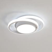 2PCS Lámpara de techo LED de Aluminio Doble Redondo Blanco 32W 27*22*6 Luz Blanca 220V 6500K - details 2