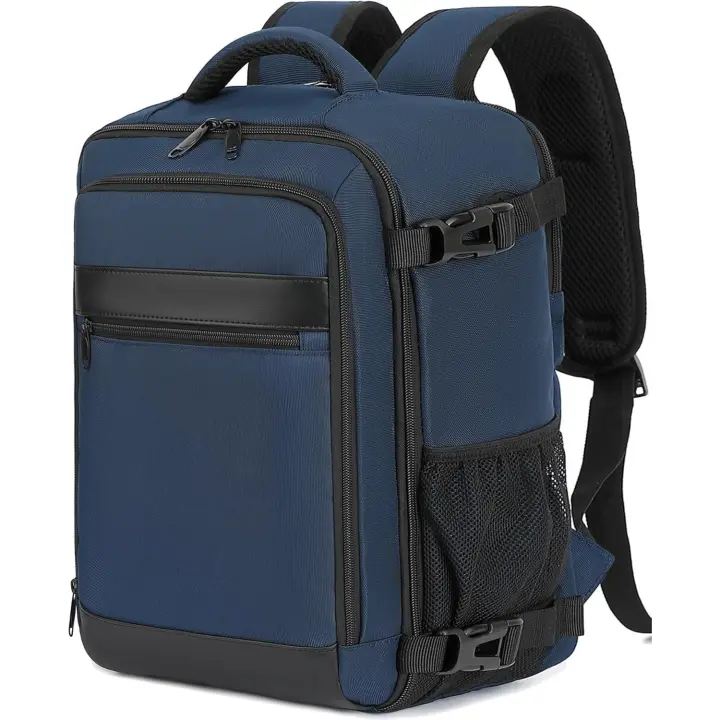 Mochila Viaje Cabina Avion 40x20x25 para Ryanair 20L Mochila Cabina Equipaje de Mano Bolso Viaje Hombre Mujer Mochilas para Portatil de 14 Pulgadas Mochila de Trabajo Escuela Negro - 1