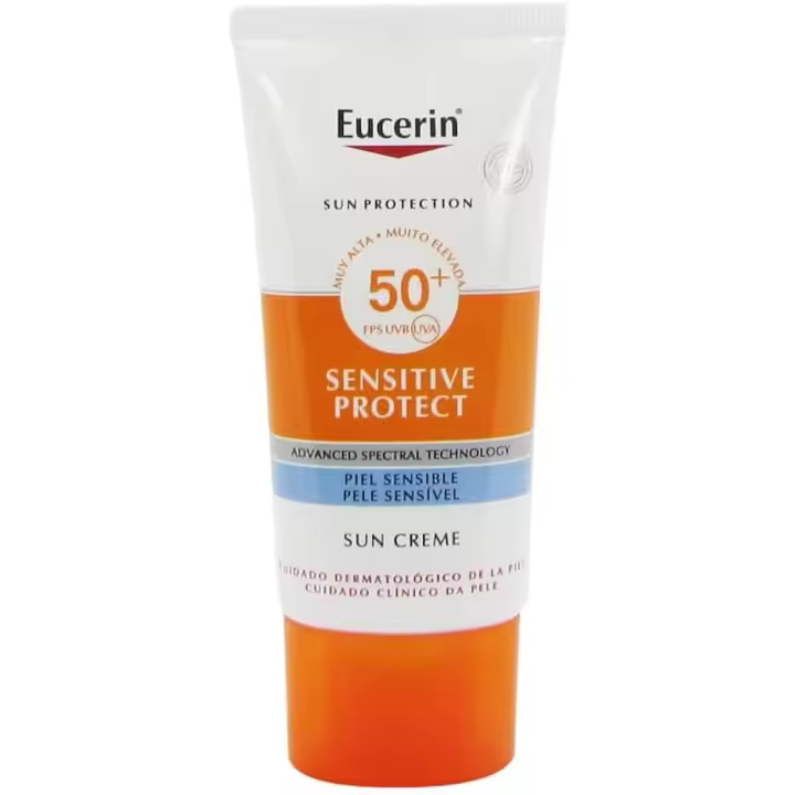 Protector solar facial Sensitive Protect SPF 50+ Eucerin® - 1
