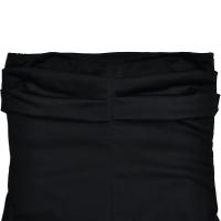Vestido Largo De Noche Para Mujer En Negro Sin Mangas De Espalda Descubierta Y Abertura Alta Vestido Bodycon Sexy Para Fiesta Club Polyester - details 9