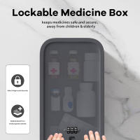 Caja De Seguridad Con Cerradura Para Oficina Escuela Hogar Caja De Almacenamiento Plástica De 2L Para Artículos Personales Medicamentos Alimentos Y Documentos - details 6