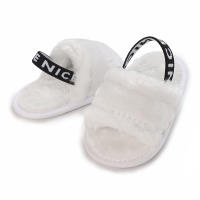 Sandalias Clásicas Para Bebés De Mujer Suaves Y Transpirables Zapatos De Piel De Conejo Con Cordones Cierre Elástico Estilo Princesa - details 5