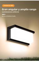 Lámpara De Pared Exterior LED Impermeable IP66 Con Sensor De Movimiento Iluminación Moderna Para Porche Balcón Jardín - details 5