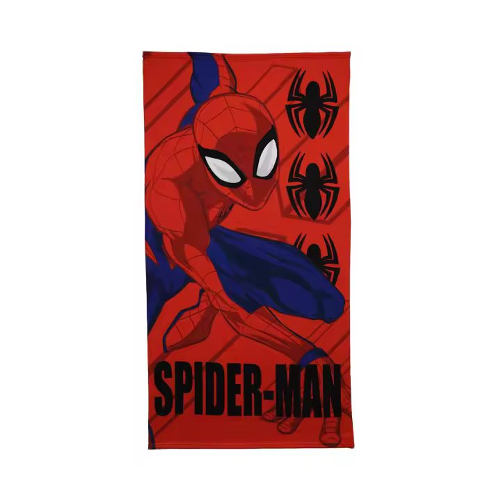 Mommata Toalla Playa-Piscina Spiderman 70x140 Microfibra Mod:EX78091. - 1