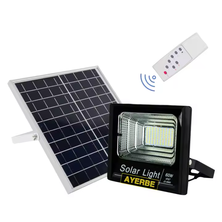 Ayerbe FOCO SOLAR 60 W CON MANDO A DISTANCIA - 1