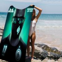 Toalla De Playa De Microfibra JuL C'est Pas Des Lol Toalla De Piscina Para Viajes Y Yoga Secado Rápido Absorbente Y Suave Tamaño 76x182 Cm - details 6