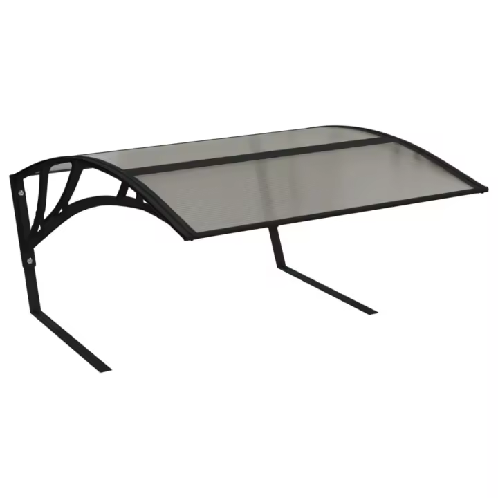 vidaXL Caseta para robot cortacésped negro 80x101x46 cm - 1