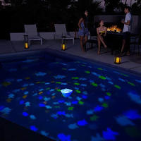 Luz Submarina Para Piscina En Forma De Pez 4 Colores 5 Modos Proyector Flotante Decorativo Para Fiesta De Piscina Y Jardín - details 7