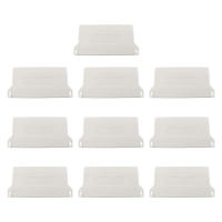 10 Pack Pesas Verticales Para Cortinas Fáciles De Reemplazar Hechas Con Polímetra Slat De Corteza PVC Accesorios De Cortina Vertical - details 0