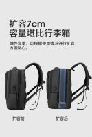 Mochila de negocios de gran capacidad para hombre, mochila moderna y de alta gama, bolso de hombro impermeable para computadora de viaje para hombre - details 4