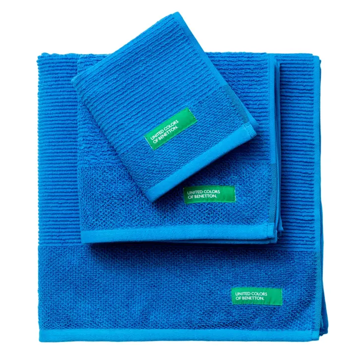 Benetton - Conjunto de Toallas 100% Algodón 450GSM | Suavidad y Absorción Rápida - 1