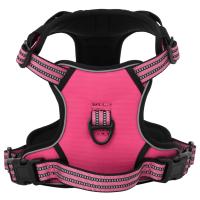 vidaXL Arnés para perros con bandas reflectantes ajustables L Color Azul,  Marrón,  camouflage brown y mas - details 4