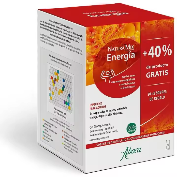 Aboca Natura Mix Advanced Energia 28 Sobres - 1