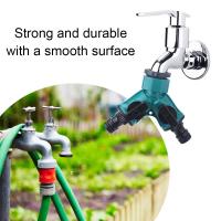 Conector De Rama De Jardín 2 Caminos Con Torneador Para Riego De Plantas Floricultura Jardinería Material Plástico - details 4