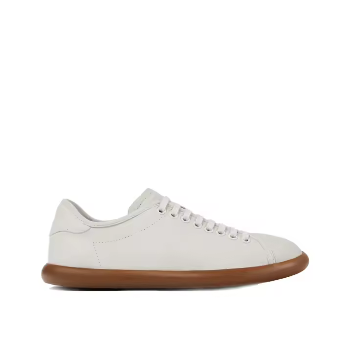 ZAPATILLAS DE PIEL BLANCAS PARA MUJER CAMPER Pelotas Soller K201668-001 - 1