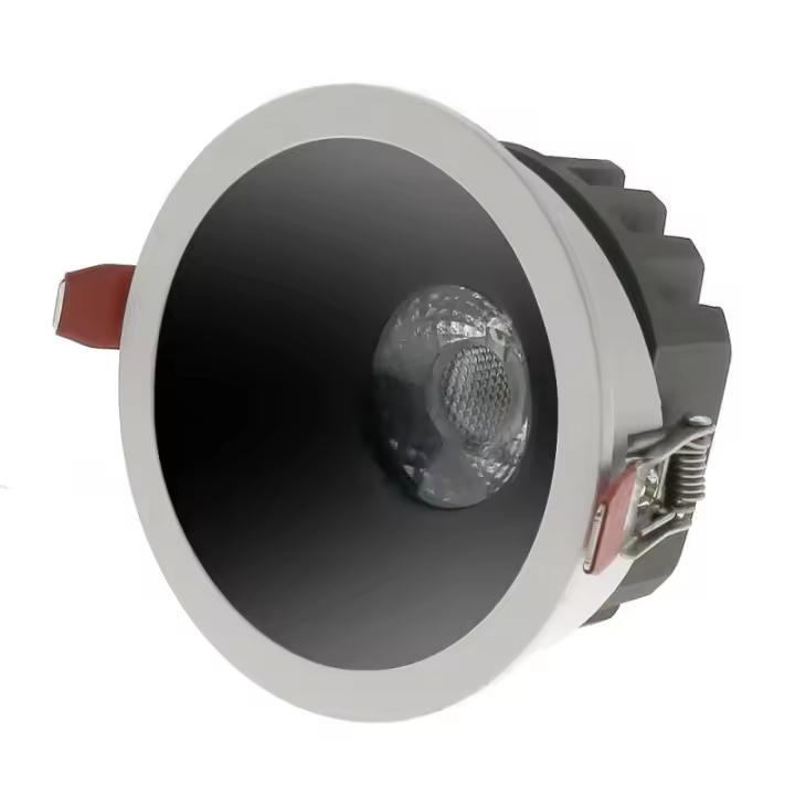 IluminaShop - Foco downlight LED CobMon Black 7W - 1