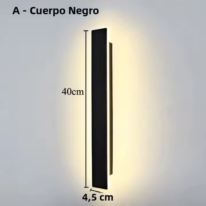 Lámpara De Pared Moderna LED 40CM 15W AC220V Para Dormitorio Sala De Estar Pasillo Escalera Fachada Decoración De Hogar - 1