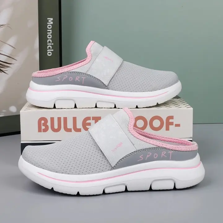 Zapatos De Mujer Transpirables Y Ligeras Nuevos Casual Media Sandalias Zapatos De Mujer Talla Grande Calidad Para Mujer Sandalias - 1