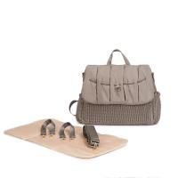 Bolsa De Diaper Para Mamá Con Gran Capacidad Viaje Nappy Barbacoa De Tela Con Estropadillo De Cambio Y Bolsa De Amamantar Conveniente Para Bebé - details 12