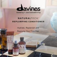 Davines Naturaltech Replumping Conditioner 150 Ml. / Acondicionador profesional que hidrata, rellena y da cuerpo sin apelmazar. Ideal para cabellos finos, deshidratados o con pérdida de elasticidad. - details 1