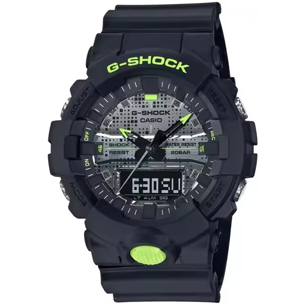 Reloj de Hombre Casio G-Shock GA-800DC-1A, durable y elegante - 1