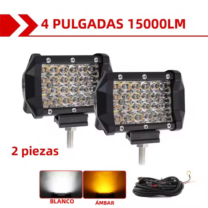 Luz De Trabajo LED CO LIGHT 4” Faro De Coche Para Camión Offroad 12V 24V Luz De Conducción Para SUV Lámpara Antiniebla Combustible 3500K 6000K - 1