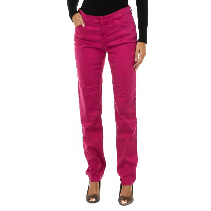 Armani-Pantalones Largos de Tejido Elástico 6Y5J18-5N22Z para Mujer - 1