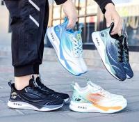 Zapatos De Deporte Para Hombre Verano Nuevo Malla Absorbente De Impacto Ultra Ligero Transpirable Zapatos Casuales Para Estudiantes Running - details 4