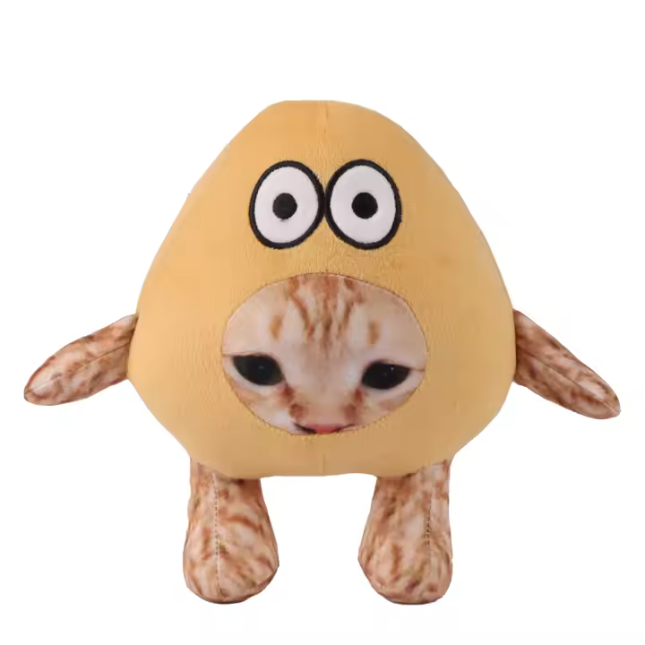 Peluche De Gato Alienígena Kawaii Para Niños Y Coleccionistas Juguete De Peluche Anime Mi Mascota Alienígena Regalos De Navidad Y Cumpleaños - 1