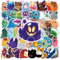 Pegatinas De Juego De Dibujos Animados Slime Rancher Pack De 10/30/53 Pcs Para Laptop Luggage Refrigerador Impermeables Y Duraderas - details 2