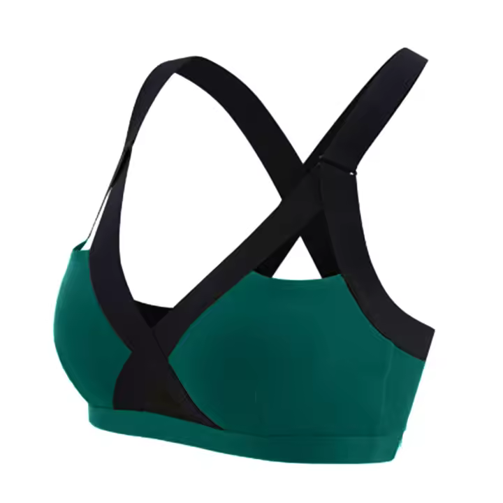Sudadera Deportiva Transpirable Para Mujer Sin Costuras Shockproof Push up Fitness Yoga Anti-Sudoración Top De Gimnasio - 1