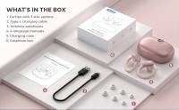 Auriculares Bluetooth 5.3 Deportivos Con Mango IPX7 Impermeables Wireless 75 Hrs Pantalla LED Botones Físicos Para Videojuegos Y Oficina - details 4