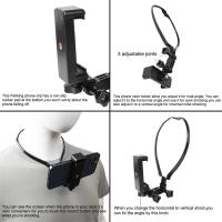 Soporte De Cuello Para Selfie De Smartphone POV Soporte De Mano Universal Para iPhone GoPro Montura Colgante Para Raqueta - details 1