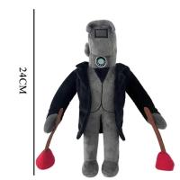 Juguete De Peluche Skibidi Toilet Speakerman Y Camara Man Muñeco Suave De Peluche Para Adultos Y Adolescentes Material De Algodón Relleno De Poliéster - details 20