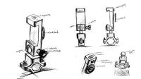 Soporte De Teléfono Móvil Para Manillar De Bicicleta Y Motocicleta Universal Con Rotación De 360° Adecuado Para iPhone 4.2-6.8 Pulgadas Material ABS - details 0