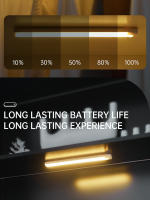 Luz Nocturna LED Con Sensor De Movimiento Recargable Por USB Para Armario Escaleras Y Cocina Luz De Emergencia Rectangular Incluye Batería - details 4