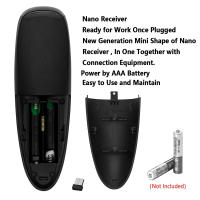 Control Remoto De Voz Universal G10S Con IR Y Giroscopio Air Mouse 2.4G Wireless Backlit Para Android TV PC - details 3