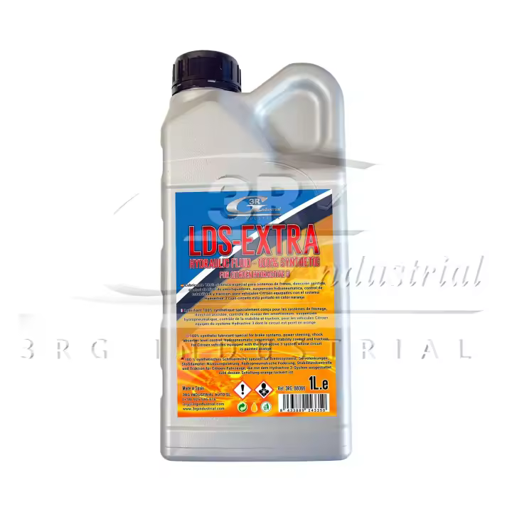 3RG INDUSTRIAL - Liquido Lds - Color Naranja (1L) - OEM 9979A3 - Piezas para Coche Recambios Motor y Otras Partes de Vehículo - Compatible con los distintos Modelos de Coche. - 1