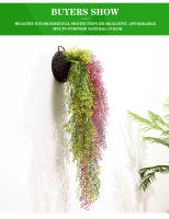 Plantas Artificiales Verdes 83cm Flores Falsas Vínculo Hiedra Uso En Jardín Decoración De Pared Para Fiestas Y Hogar - details 0