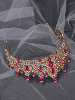 Diadema De Corona Para Boda Accesorio De Vestido De Novia Super Faeirya Accesorios De Pelo Para Cumpleaños Diadema De Moda Para Mujer - details 9