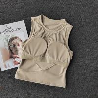 Top De Gimnasio Para Mujer Con Almohadillas Deporte Top De Fitness Push-Up Chaleco De Yoga Resistente Chaleco De Correr Con Alta Resistencia Secado Rápido - details 7